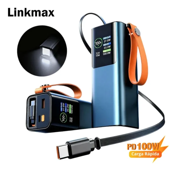 1000 ww Cargador Portátil 100W 20 000 mAh