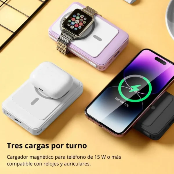 601 02 Power Bank Inalámbrico 10000mAh - LK-601