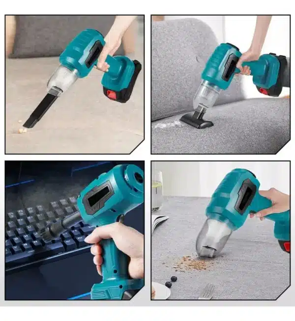 Aspiradora y Soplador Inalámbrico 2 en 1