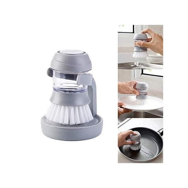 Cepillo Portátil con Dispensador