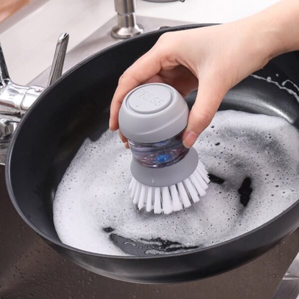 Cepillo Portátil con Dispensador