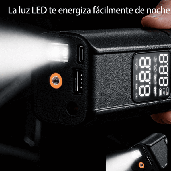 Inflador de Aire Portátil 3 en 1