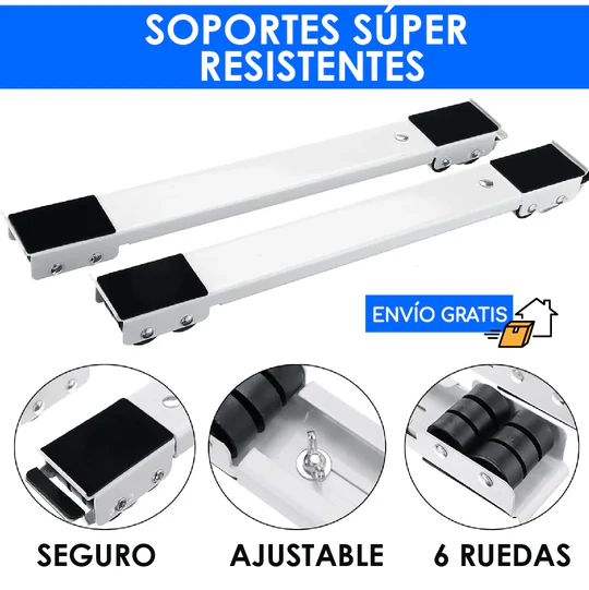 sopo 0501 Soporte Extensible con Ruedas para Electrodomésticos