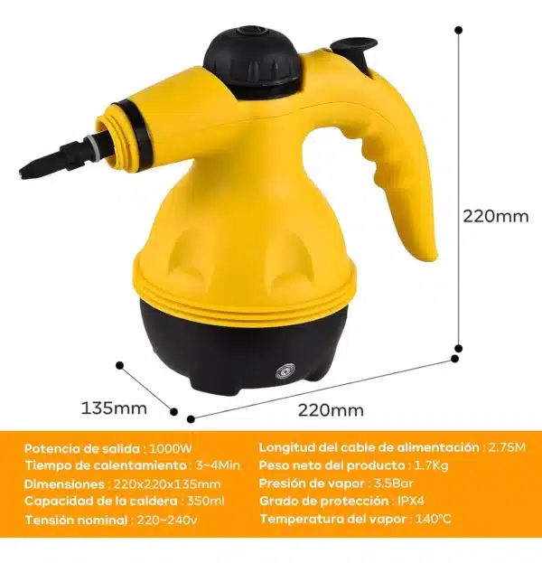 vapor 1000 w Vaporizador Multifuncional - Multi-Superficie