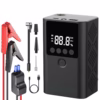 Arrancador Portátil e Inflador 12 000 mAh – Arranque de Emergencia + Compresor de Aire para Auto