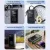 Arrancador y Compresor Portátil 5 en 1 | 1000A + Inflador 150 PSI + Power Bank / 15 000 mAh
