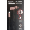 Cable Tipo C con Soporte Plegable 2 en 1