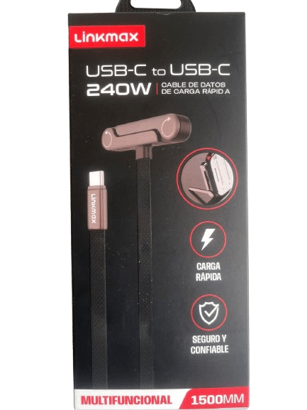 Cable Tipo C con Soporte Plegable 2 en 1