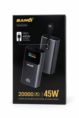 Power Bank 20 000 mAh - 45W SC-DY4730