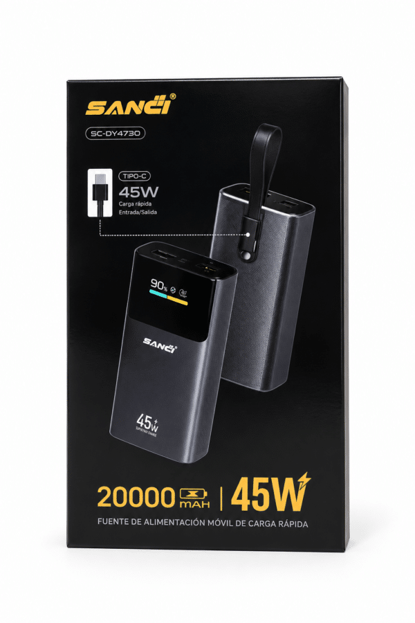 Power Bank 20 000 mAh - 45W SC-DY4730